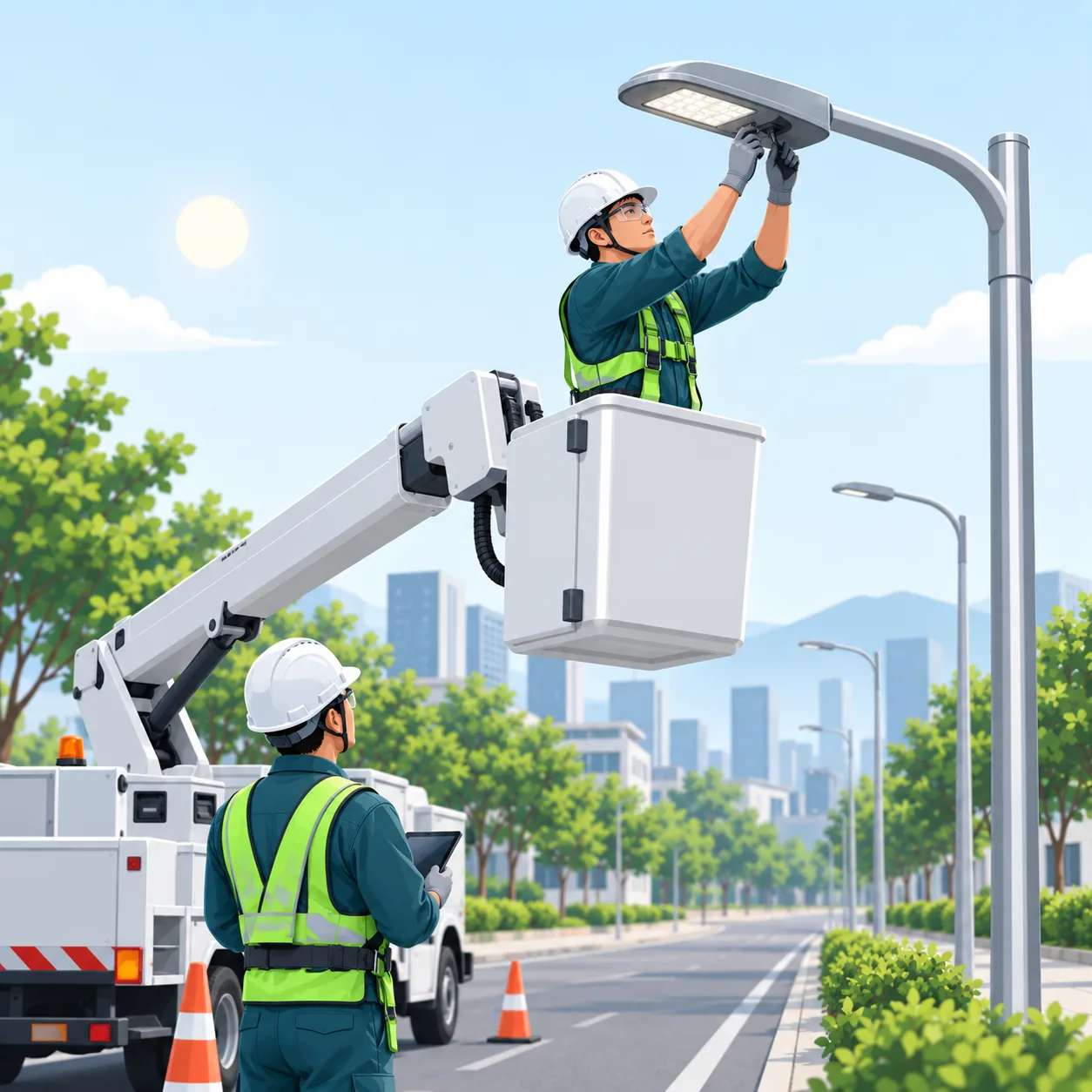 service lighting